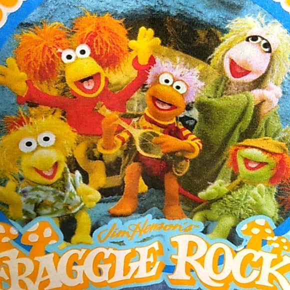 Y2K Fraggle Rock Ringer Tee - Picture 4 of 9